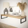 2x sossai Stahl Waschtischkonsole 40 cm, schwarzmatt für Produktbild-Vorschau 2