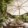 Sekey Sonnenschirm Ø300cm Holzoptik Gartenschirm Produktbild-Vorschau 16
