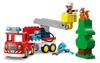 LEGO DUPLO hasičský vůz s hadicí a hasičem 10473 Náhled obrázku produktu 25