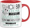 Tierheimmitarbeiterin Tasse Geschenk Ich Bin Diese Eine Produktbild-Vorschau 1