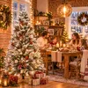 YARDIN, sapin de Noël artificiel enneigé, 1,5 m, sapin Voir les images du produit 8
