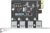 BRAINZAP PCI-Express 3.0 x1 4-Port USB 3.2 Gen1 / USB 3.0 Produktbild-Vorschau 3