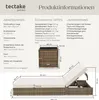 tectake 2er Set Sonnenliegen verstellbar Aluminium Rattan Produktbild-Vorschau 5