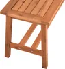 Garden Pleasure Sitzbank Santa Clara 985271 braun Holz Produktbild-Vorschau 2