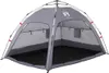 vidaXL Strandzelt 2 Personen Grau Quick Release Wasserdicht Produktbild-Vorschau 5