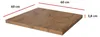 Arbeitsplatte 60 cm 38 mm Küchenzeile Küchenblock Eiche Produktbild-Vorschau 1