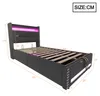 Flieks Polsterbett 90x200cm mit Ladefunktion (USB & Produktbild-Vorschau 7