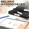 ACROPAQ - 10 x Ringbuch A4 - 2 Ringen, Rückenetiketten, Produktbild-Vorschau 4