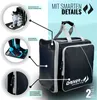 Skischuhrucksack mit Helmfach Ideal für Deine Skischuhe mit Produktbild-Vorschau 4