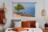 MuchoWow® Wandteppich Wandbehang Meerblick auf Zakynthos, Produktbild-Vorschau 4