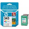 A product shot of an HP ink cartridge box and the ink cartridge itself, presented against a white background. Produktbild-Vorschau