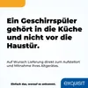 Exquisit Geschirrspüler, Spülmaschine, Unterbaufähig, Produktbild-Vorschau 6