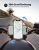 Glangeh Handyhalterung Fahrrad 360° Drehbar für 4,7-6,8 Produktbild-Vorschau 4