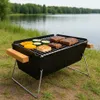 Mobiler BBQ Holzkohle Grill Camping-Grill für Unterwegs Produktbild-Vorschau 3