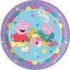 Peppa Wutz Geburtstagsdeko, 52-teilig, Pappteller, Becher Produktbild-Vorschau 4