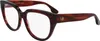 VICTORIA BECKHAM VB2674 618 STRIPED RED 53/17/140 FEMALE Produktbild-Vorschau 1