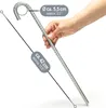COM-FOUR® 8x XL Bodenanker aus massivem Stahl, J-Form 42 Produktbild-Vorschau 5
