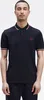 Fred Perry Twin Tipped Polo Navy Produktbild-Vorschau 4