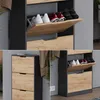 Schuhkipper Vicco Luca Anthrazit/Goldkraft Eiche 59 x 105 Produktbild-Vorschau 4