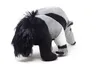 A plush toy anteater is shown from a side-back angle against a white background. Voir les images du produit
