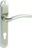 A product shot of a door handle set on a white background. Produktbild-Vorschau