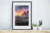MuchoWow® Gerahmtes Poster Felsen - Berg - Sonnenuntergang Produktbild-Vorschau 4