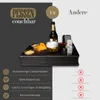 Couchbox mit 4 Glasschalen in Schwarz | Couchbar Snackbox Produktbild-Vorschau 6