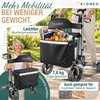 ELONEO Rollator faltbar und leicht mit Sitz, Produktbild-Vorschau 2
