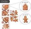 younikat Weihnachten Fensterbild Lebkuchen-Männchen Produktbild-Vorschau 2