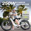 VERVE 26 Zoll Fat E-Bike Tiefeinsteiger 250W 48V 20Ah bis Produktbild-Vorschau 11