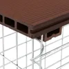 Gabionenbank Gabionen Sitzbank 100x30x43cm Gartenbank WPC Produktbild-Vorschau 8