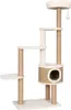 A multi-level cat tree with scratching posts, platforms, and a hideaway. Náhľad obrázku produktu