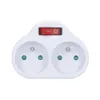 Solight P97 Abzweigdose, 2x 10A, weiß, Schalter Produktbild-Vorschau 1