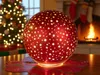formano LED Deko-Kugel Drehend Rot 15 cm Glaskugel Timer Produktbild-Vorschau 3