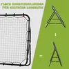 HOMCOM Fußball Rebounder Kickback Tor Rückprallwand Netz Produktbild-Vorschau 4