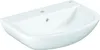 A white ceramic sink on a white background. Podgląd zdjęcia produktu