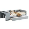 Jugendbett mit Ausziehbett, Lattenrost, Schreibtisch, Produktbild-Vorschau 1