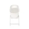 A white baby bassinet on a white stand, photographed against a white background. Anteprima dell’immagine prodotto