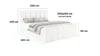 Boxspringbett NOLA 200x200 cm mit Bettkasten inkl. Produktbild-Vorschau 7
