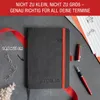 Buchkalender 2026 A5 1 Woche 2 Seiten | Halbstunden-Taktung Produktbild-Vorschau 6