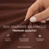 Strauss Home® Premium Spannbettlaken – 160 g/m² Gekämmte Produktbild-Vorschau 2