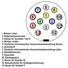 Anhängersteckdose | 13-polig | 12V | 10A | oval Produktbild-Vorschau 5
