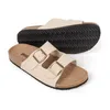 Ciabatte Donna Heyo in Sughero Profilate con Fibbia Beige Anteprima dell’immagine prodotto 5