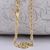 Goldkette Kordelkette Halskette Breite 2,2 mm 70 cm 333-8 Produktbild-Vorschau 6