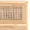 vidaXL Sideboard Braun 40x30x90 cm Massivholz Kiefer und Produktbild-Vorschau 14
