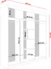 KIER FURNITURE Schiebegarderobe LAMARO mit Spiegel. Schrank Produktbild-Vorschau 4
