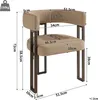 Flieks lot de 6 chaises de salle à manger, Chaise Chaise de Voir les images du produit 6