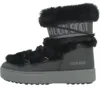 Moon Boot Mb Ltrack Faux Fur Wp Czarny Podgląd zdjęcia produktu 2