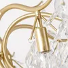 Kryształowy żyrandol wiszący Lampa LED do sypialni Podgląd zdjęcia produktu 8