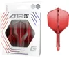 GOAT Air Red Clear NO6 - Dart Flights Produktbild-Vorschau 6